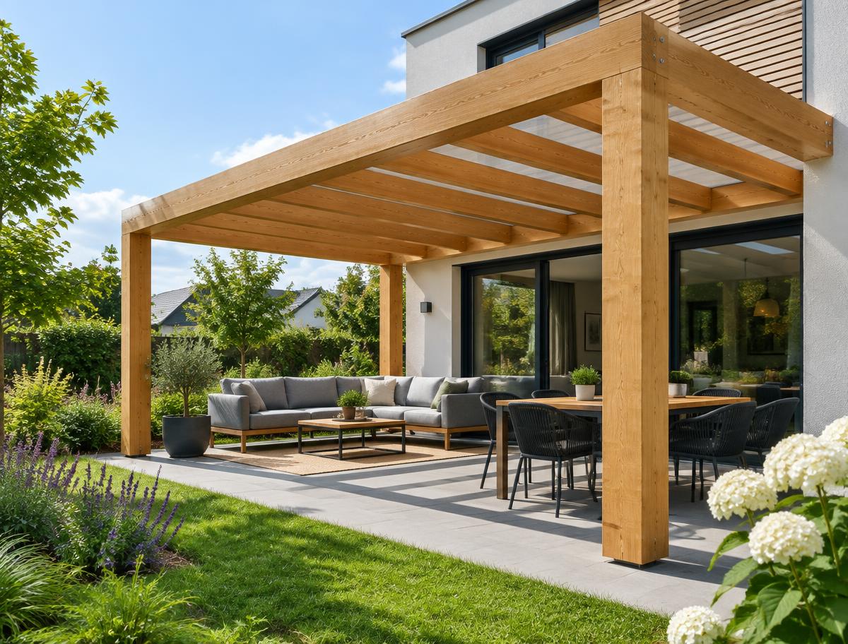 Pergola u terasy
